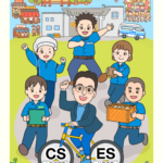 株式会社ケン・リース様・株式会社シンコー様 　経営計画書イラスト・似顔絵