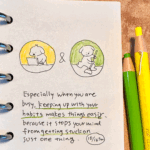 英語絵日記を（ほぼ）毎朝続けています（ついに1ヶ月経過）