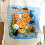 天売島の鳥たちイラスト（Tシャツプレゼント）